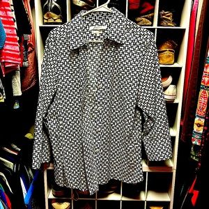 Foxcroft 3/4 button up Blouse